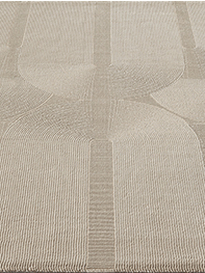 Teppich Beige Läufer + recycle Wohnzimmer Schlafzimmer Flur KASOS_