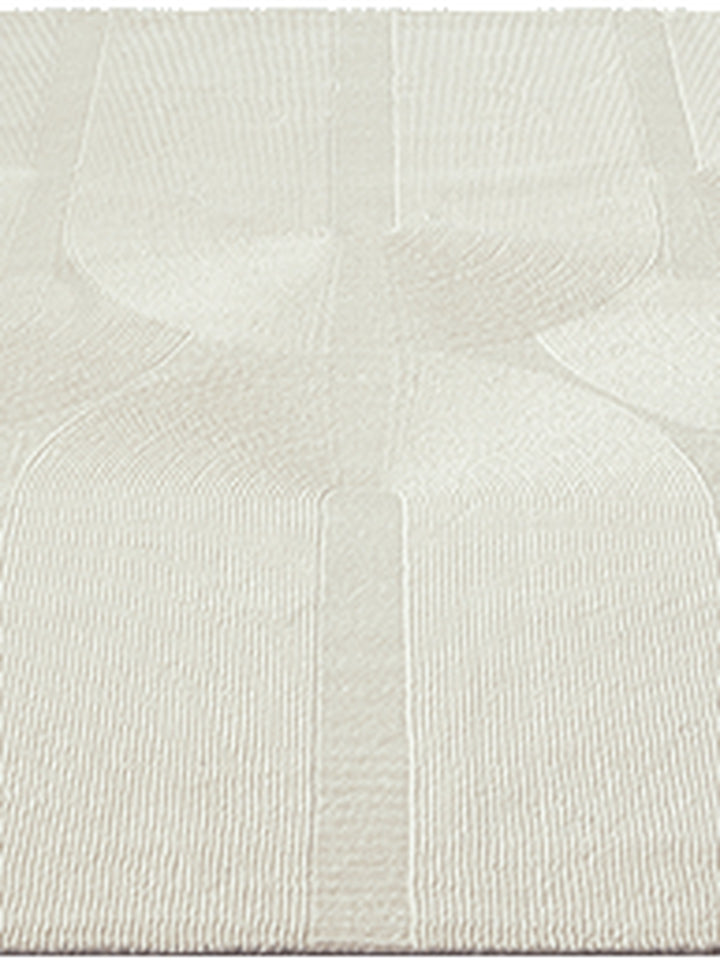 Teppich Creme rechteckig + recycle Wohnzimmer Schlafzimmer Flur KASOS_