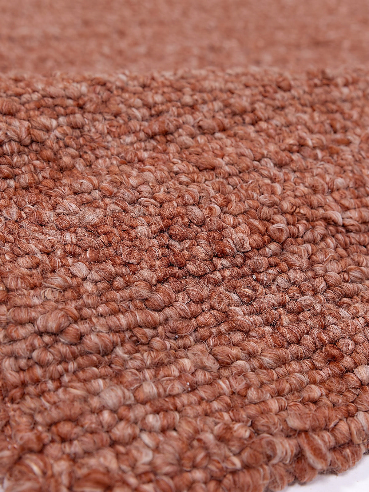 Teppich Terrakotta Farbdetail Muster