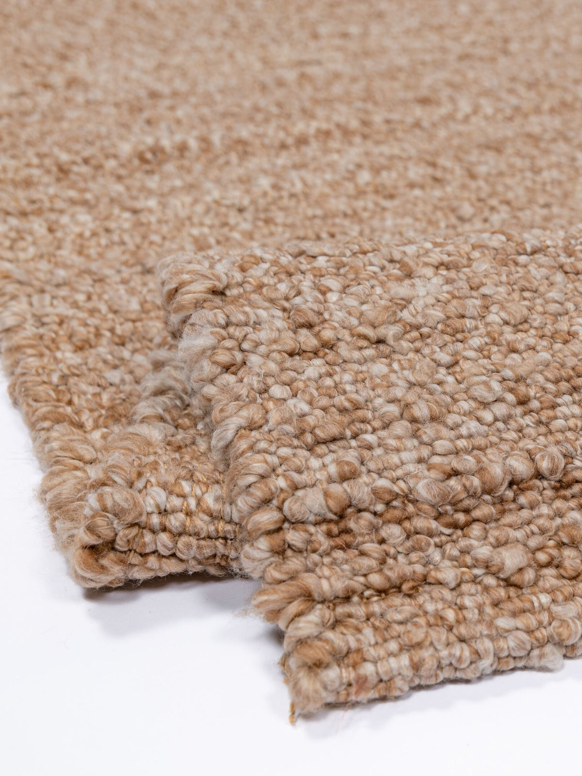 Teppich Natur rechteckig Polyester Einrichtung Wohnidee Bodenbelag GLAVEN_