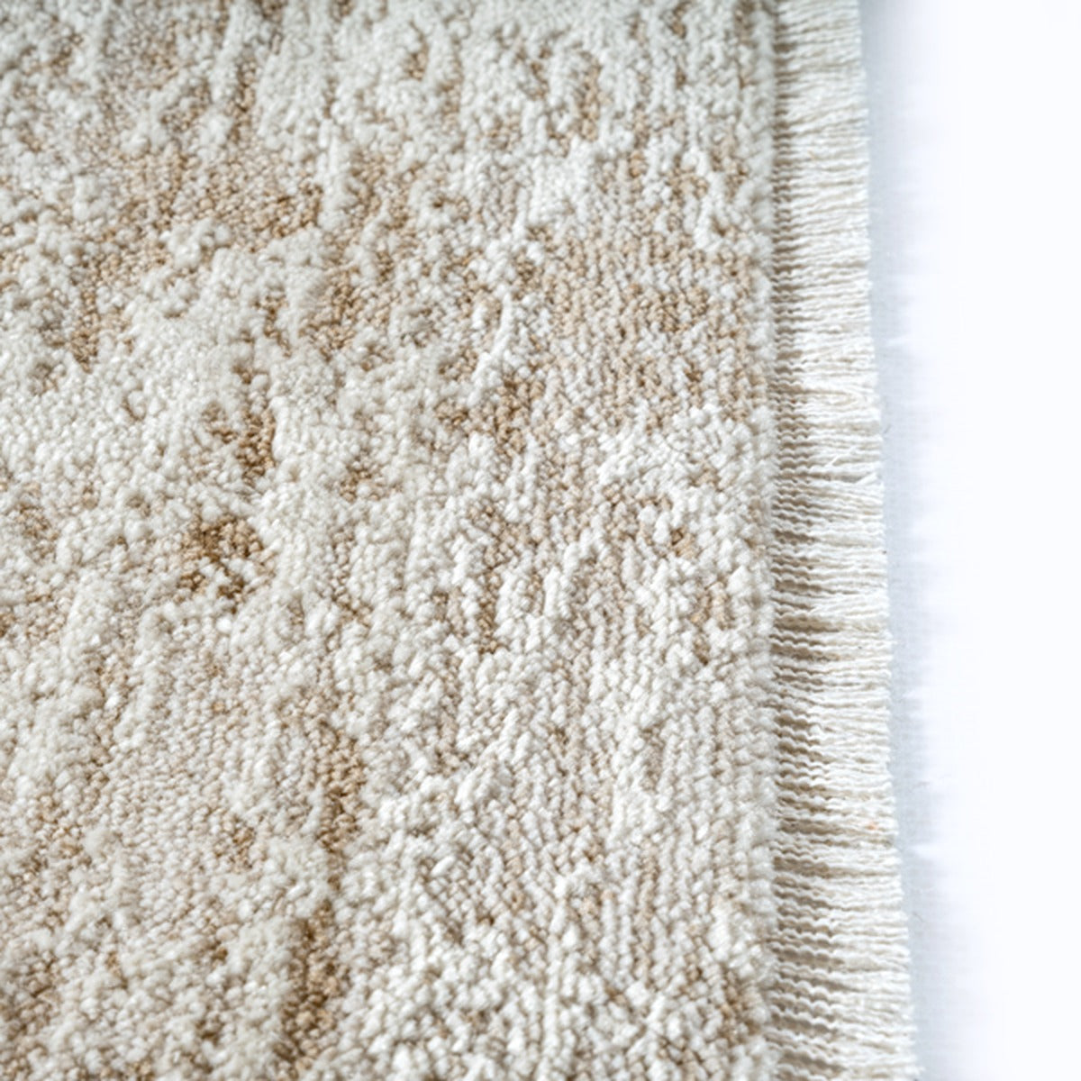 Teppich Kurzflor Beige für harmonische Raumgestaltung Polyester SCRIVIA Serie_