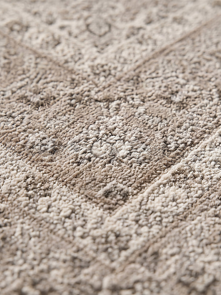 Teppich Braun Farbdetail Muster_