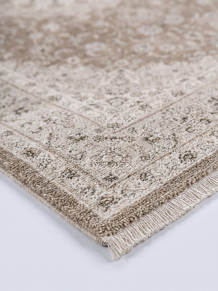 Teppich Braun Farbdetail Muster_