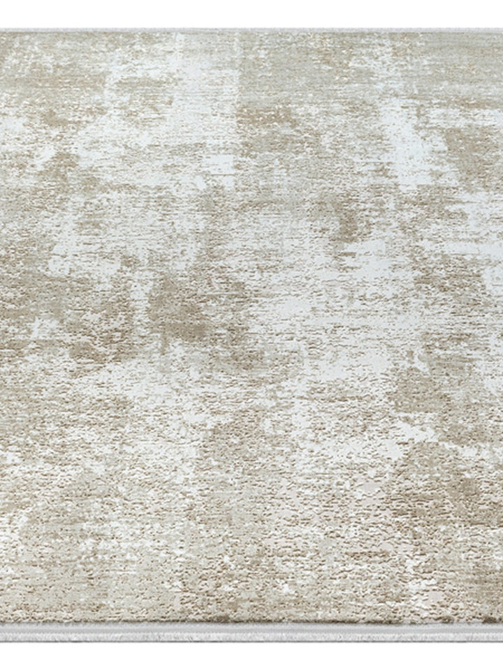 Teppich Kurzflor Beige vintage vielseitig für Wohn- und Schlafbereich Kollektion VARA_