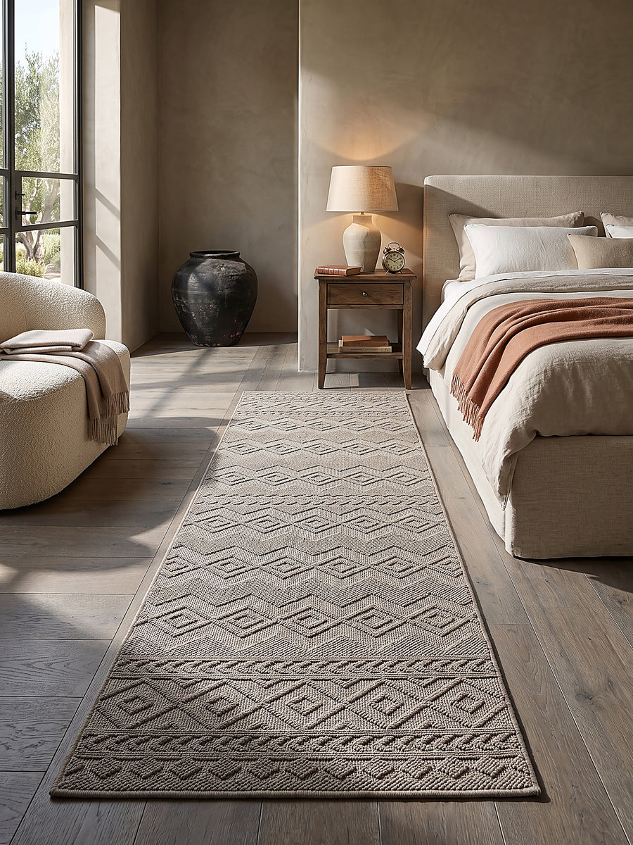 Teppich Beige Textur Nahaufnahme_