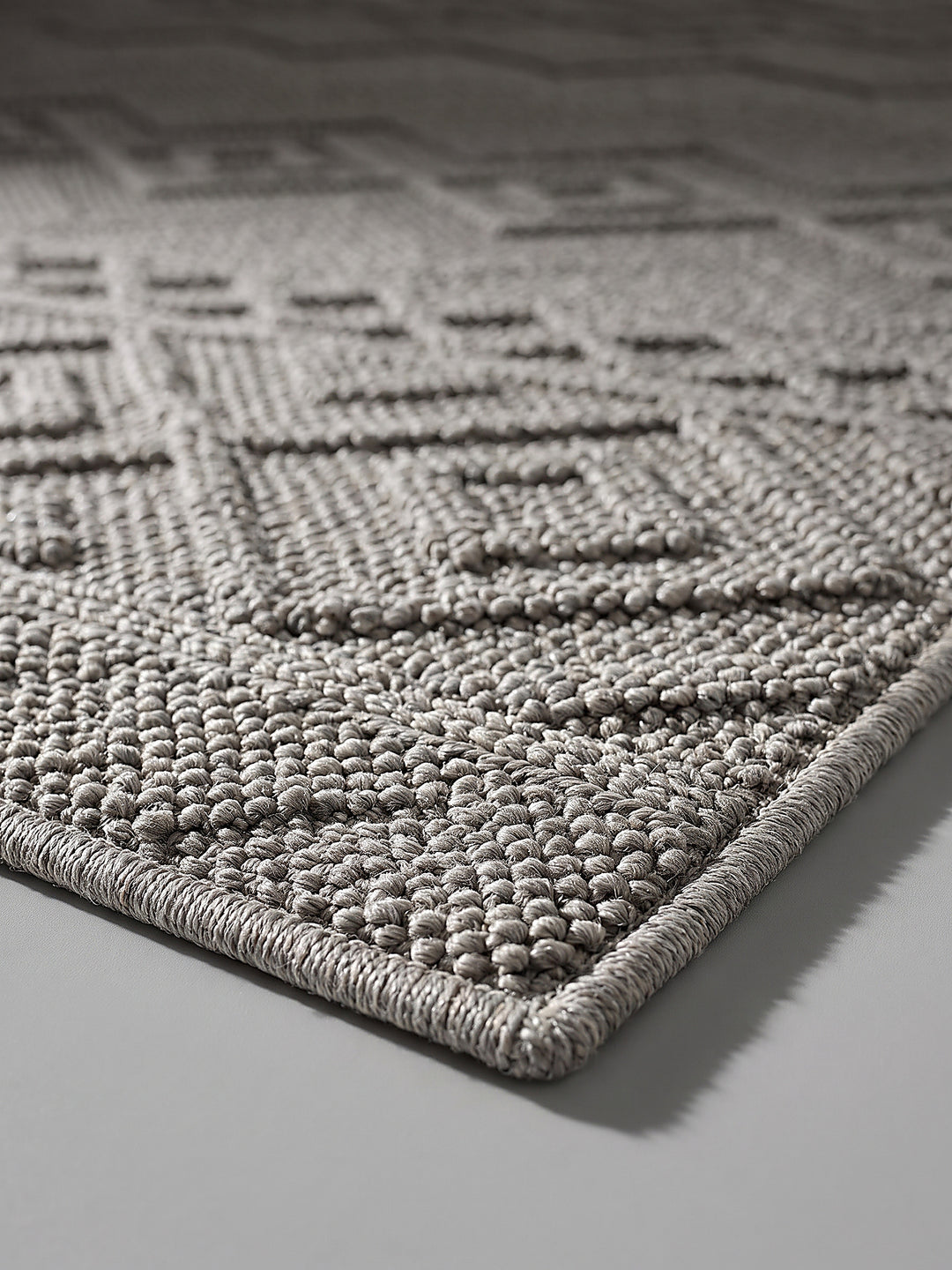 Teppich Beige Florhöhe Profil_