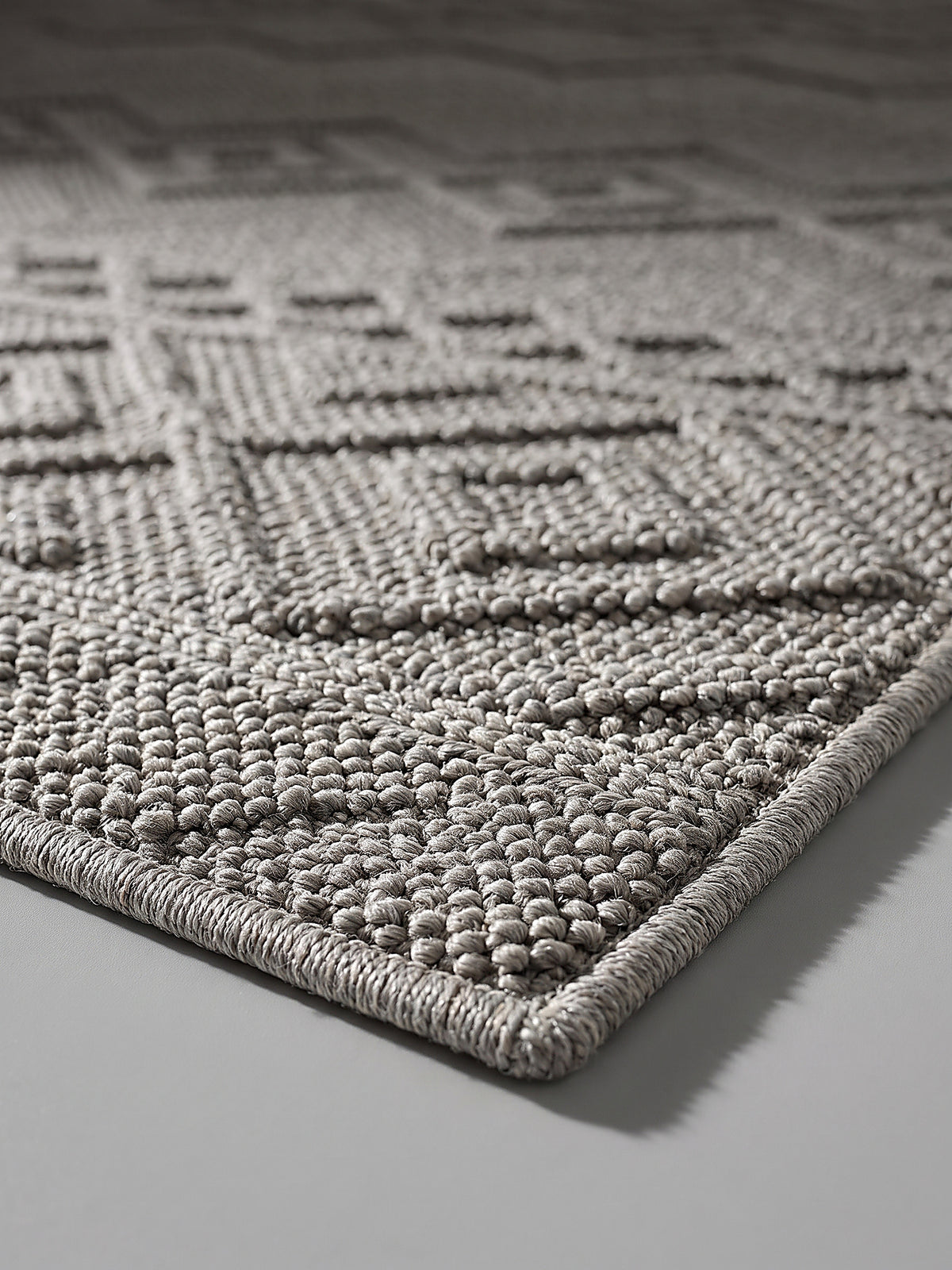 Teppich Beige Florhöhe Profil