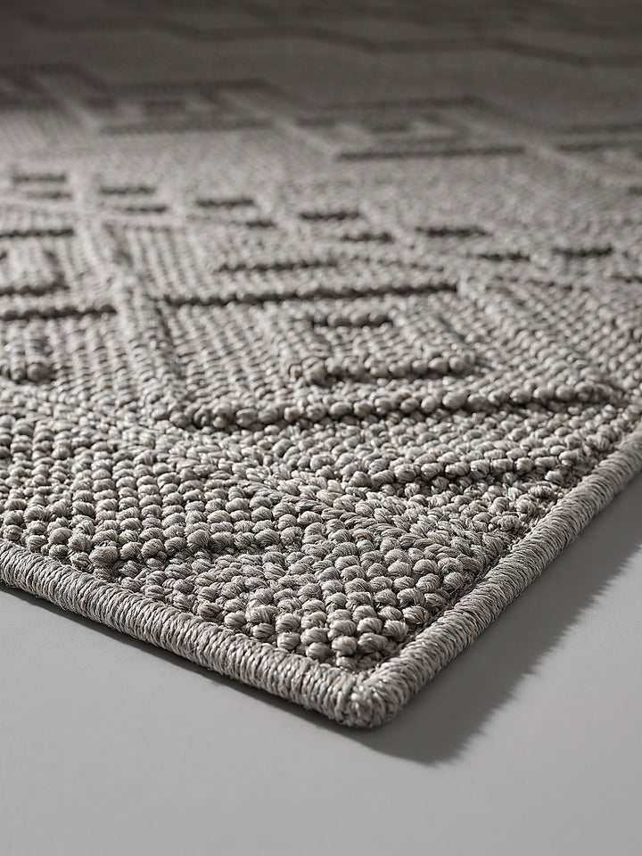 Teppich Beige Florhöhe Profil_