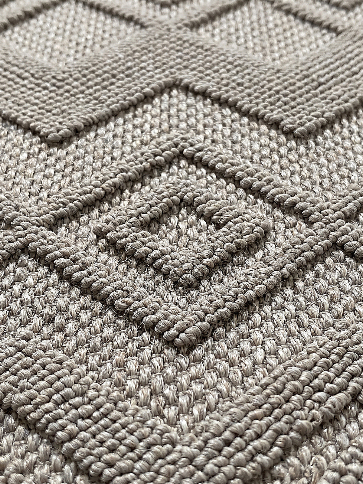 Teppich Beige Farbdetail Muster
