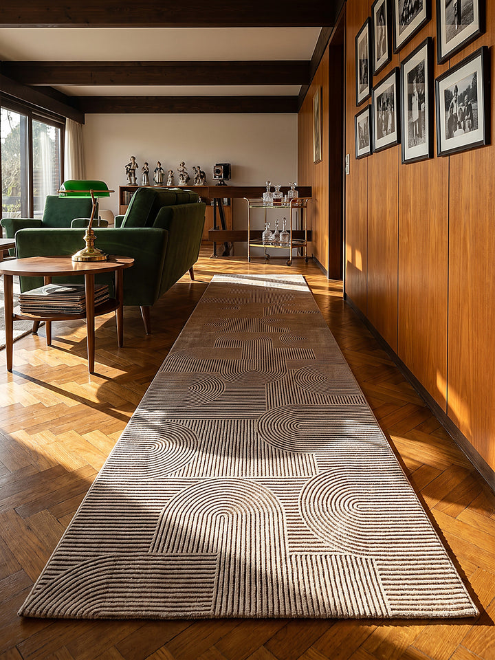 Teppich Beige Textur Nahaufnahme_