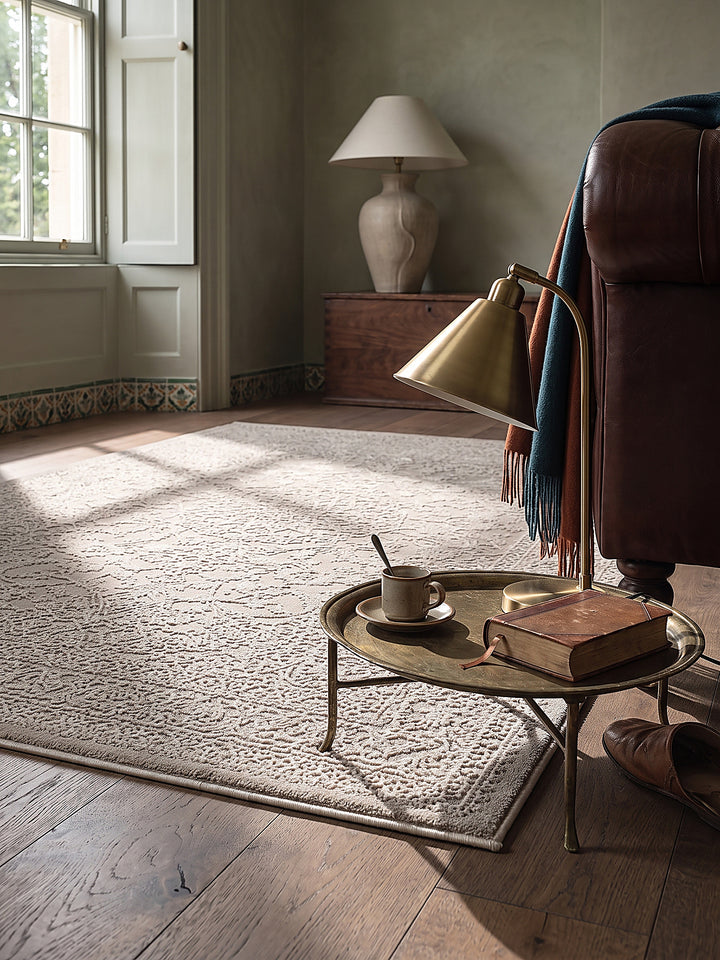 Teppich Beige Textur Nahaufnahme_