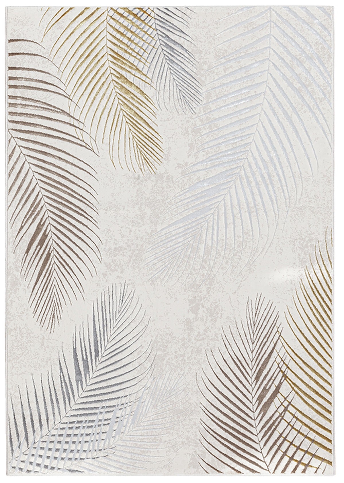 Teppich Creme Floral rechteckig POLYESTER KAVALA 120x170 Kollektion Design Muster_