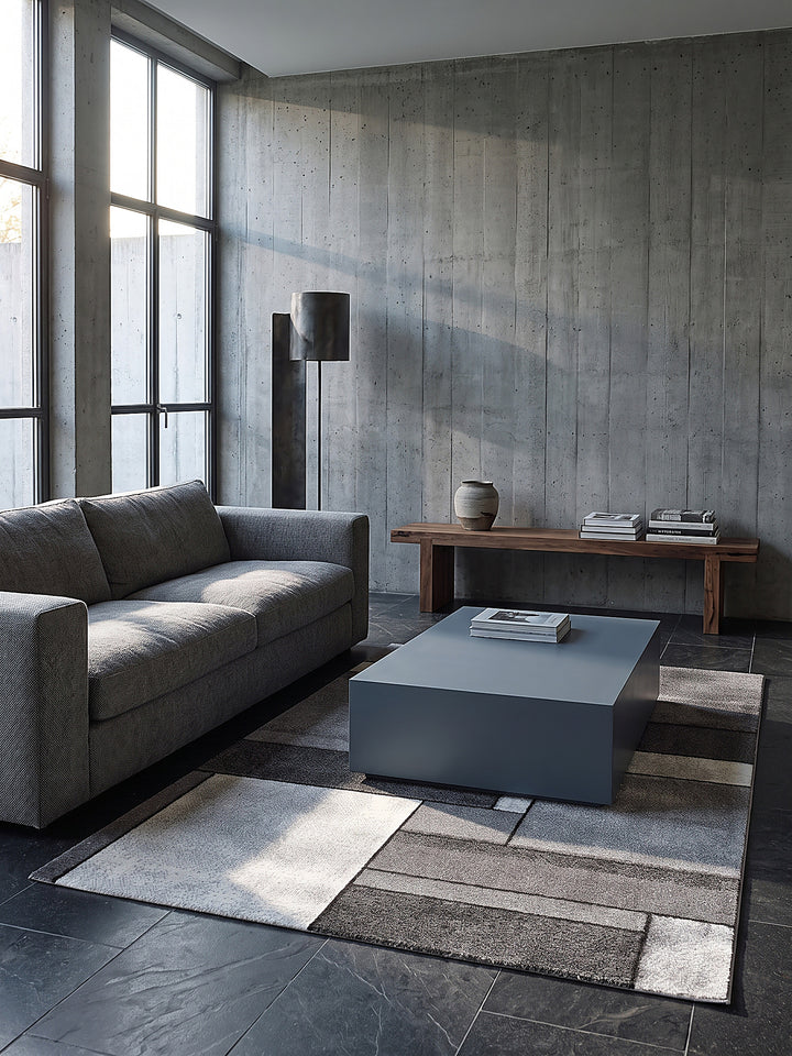 Teppich Grau Läufer Editorial Styling_