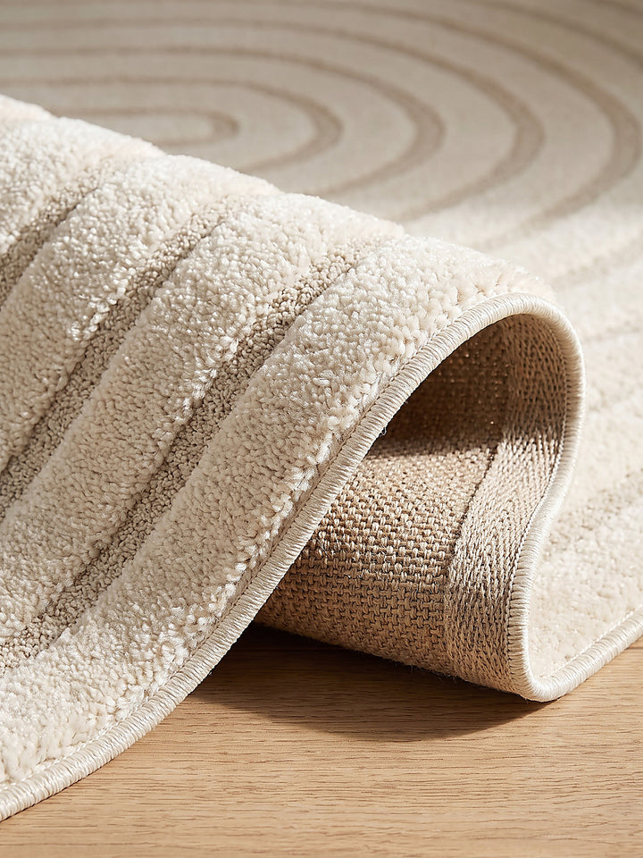 Teppich Creme Kante Verarbeitung_