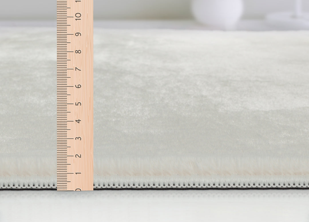 Teppich Creme Orientalisch rechteckig polyester Vintage Einrichtung Wohnidee Bodenbelag DOUBS_