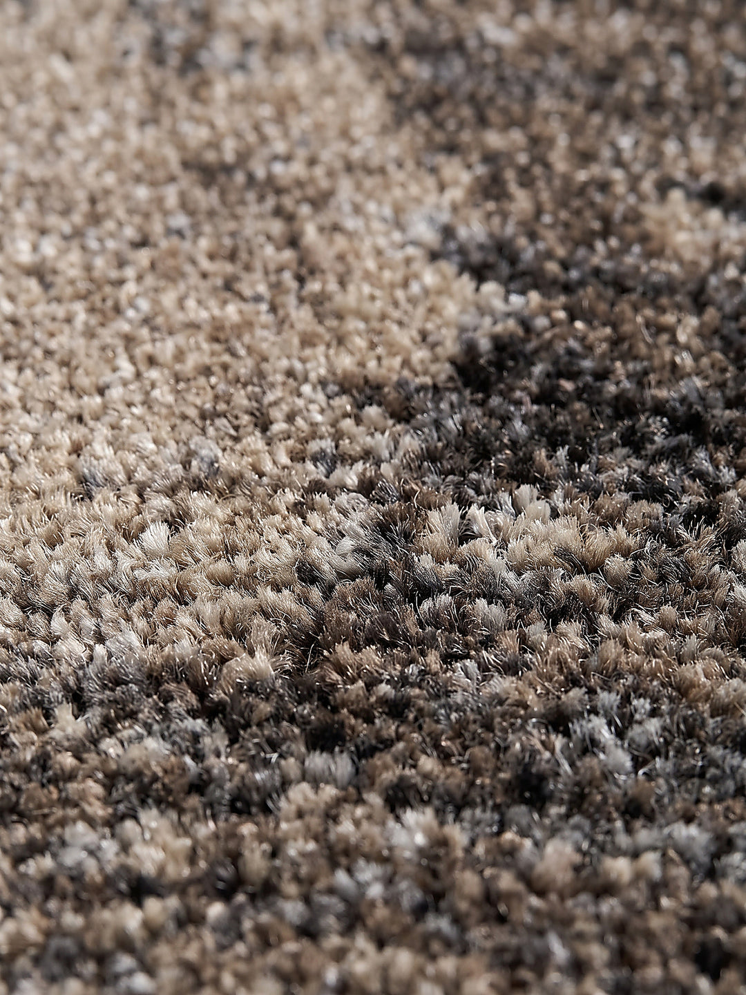 Teppich Braun Farbdetail Muster_