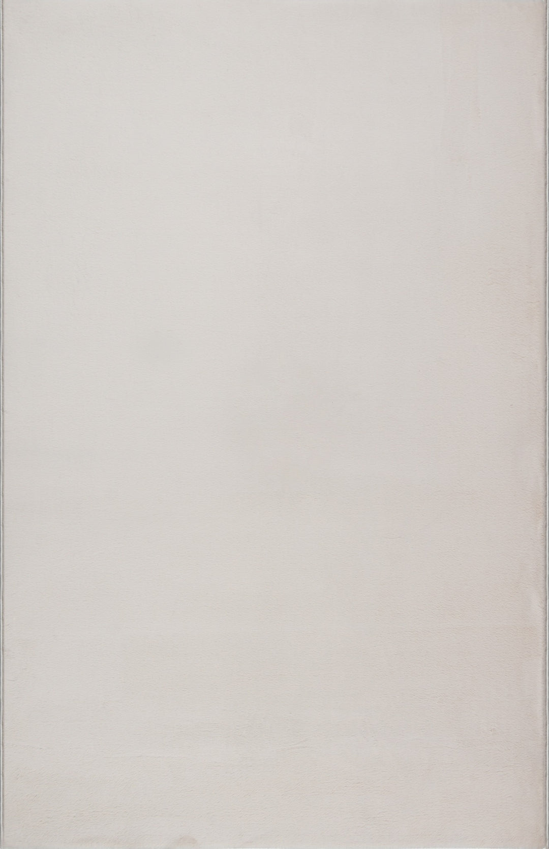 Beige Kurzflor Teppich uni zur modernen Raumgestaltung Kollektion DOUBS_