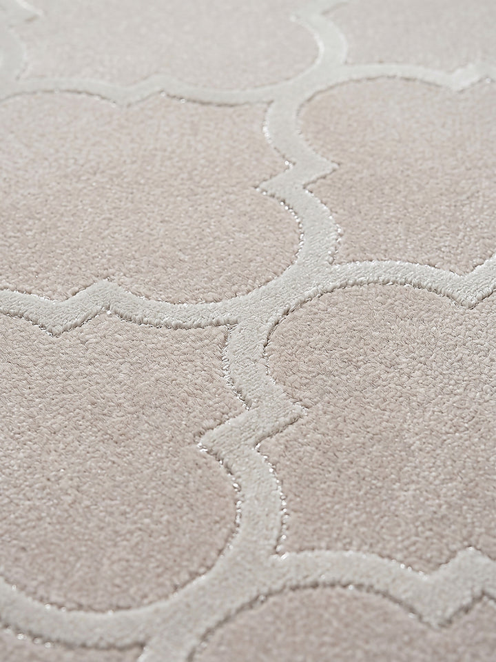 Teppich Beige Farbdetail Muster_