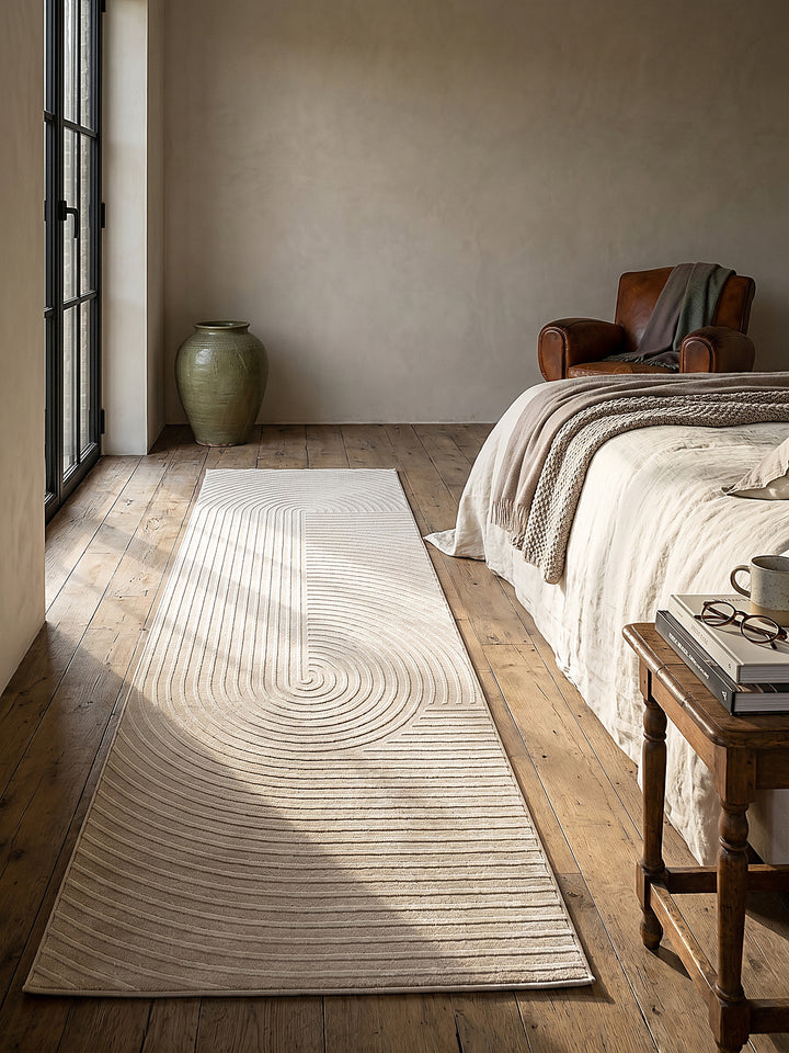 Teppich Beige Textur Nahaufnahme_