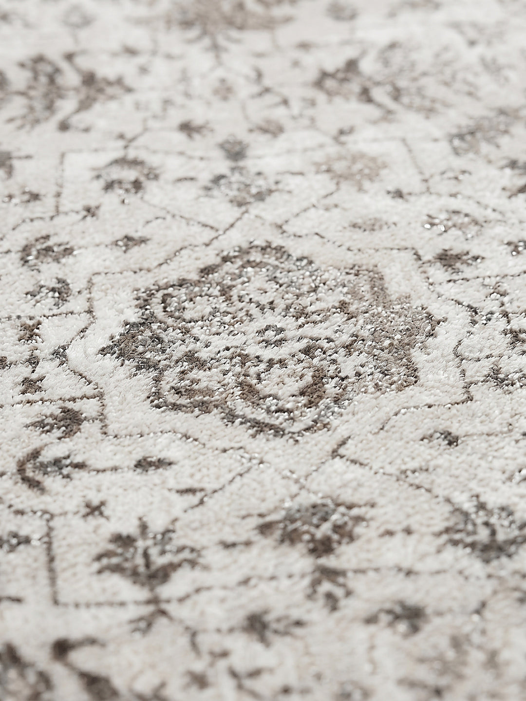 Teppich Creme Farbdetail Muster_