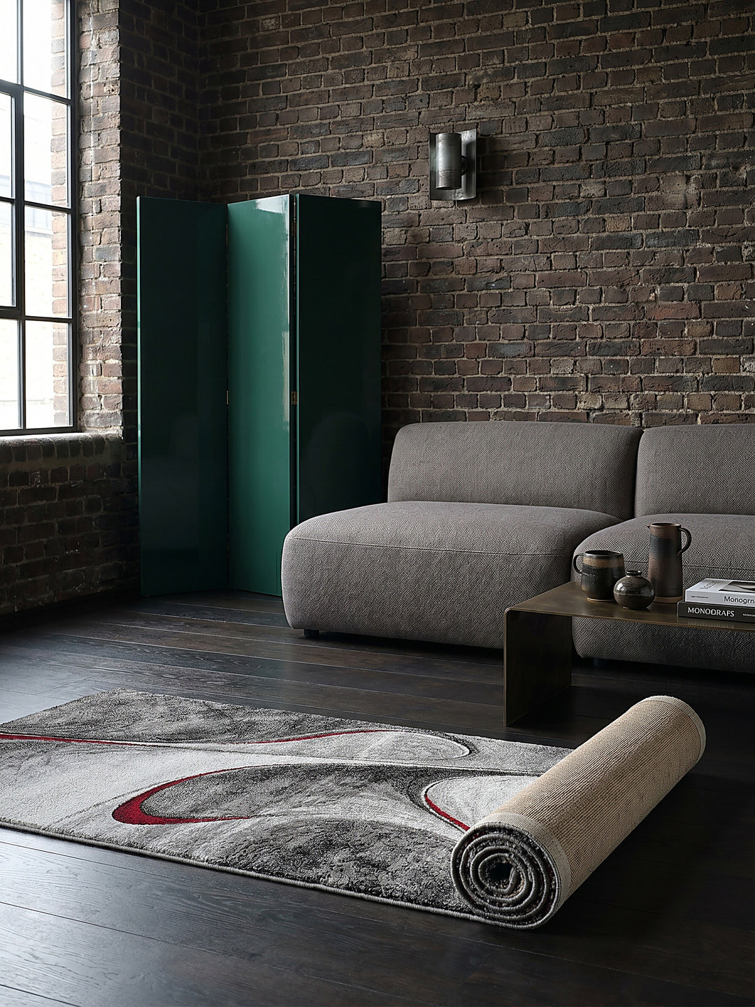 Teppich Rot Läufer Editorial Styling_