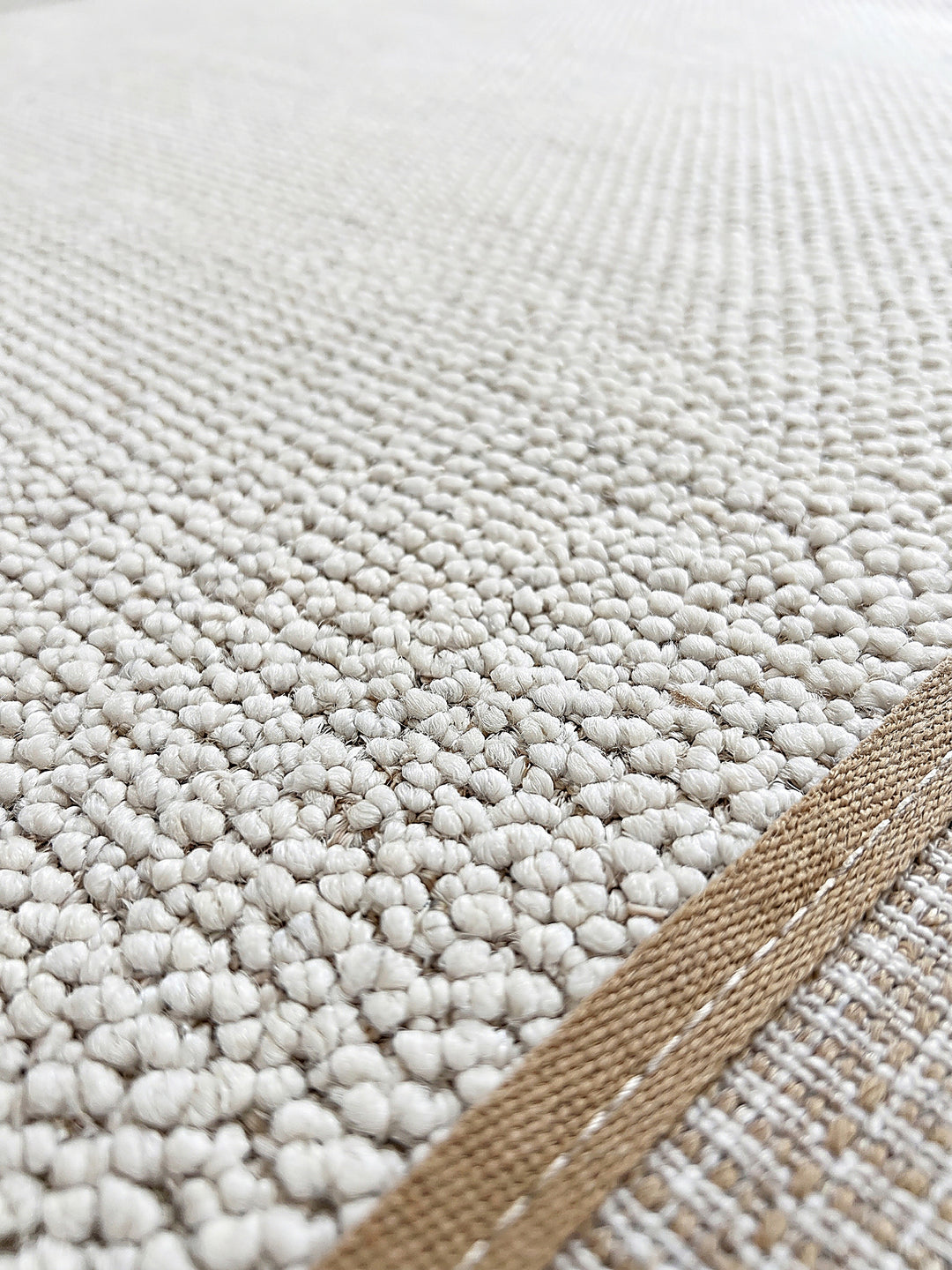 Teppich Creme Farbdetail Muster_