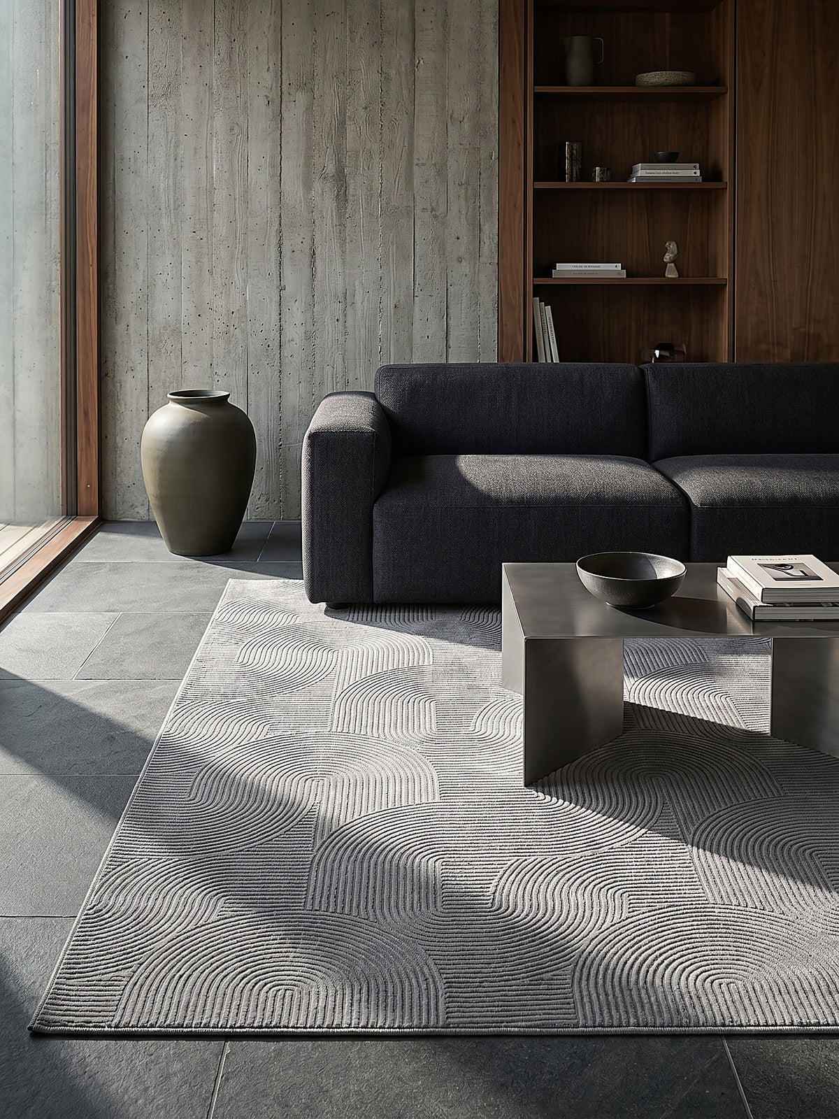 Teppich Grau Textur Nahaufnahme