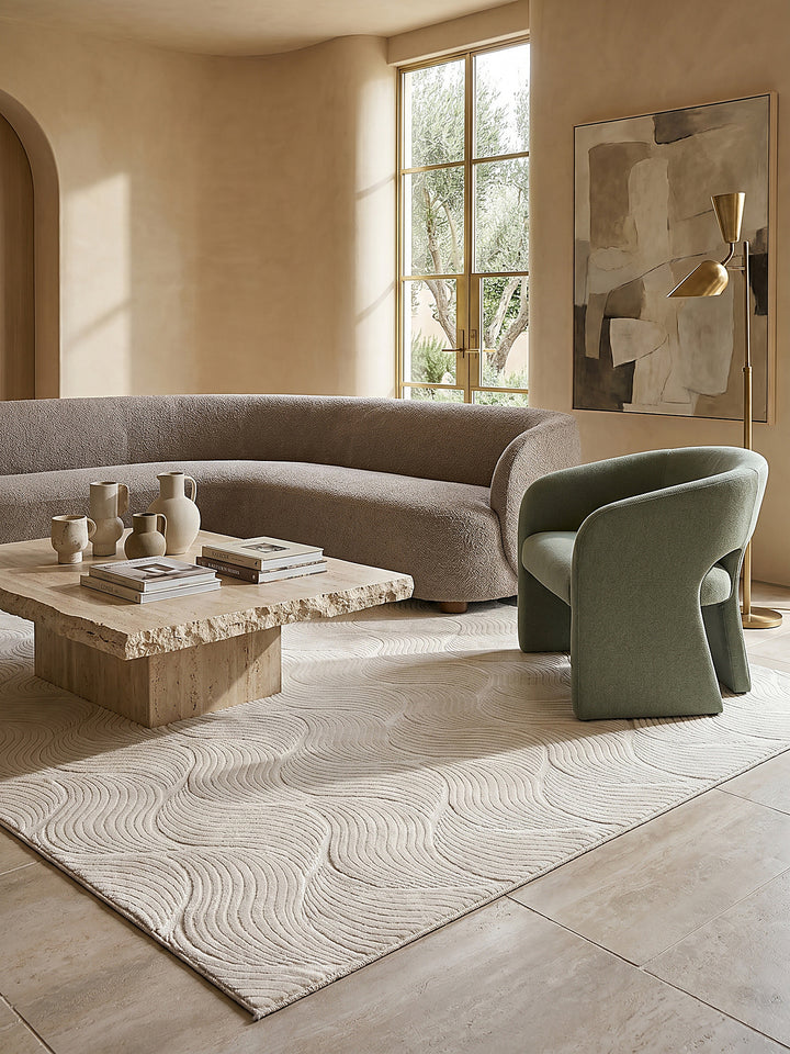 Teppich Creme Läufer Editorial Styling_