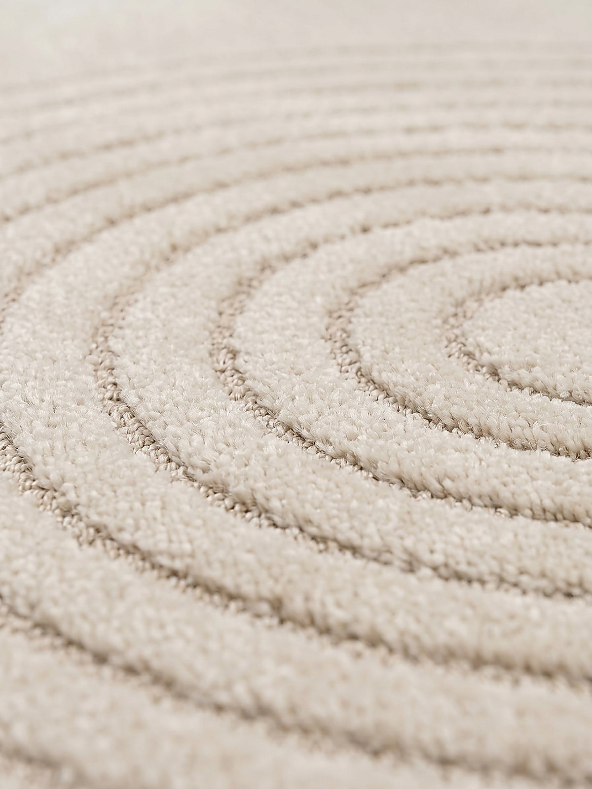 Teppich Beige Farbdetail Muster_