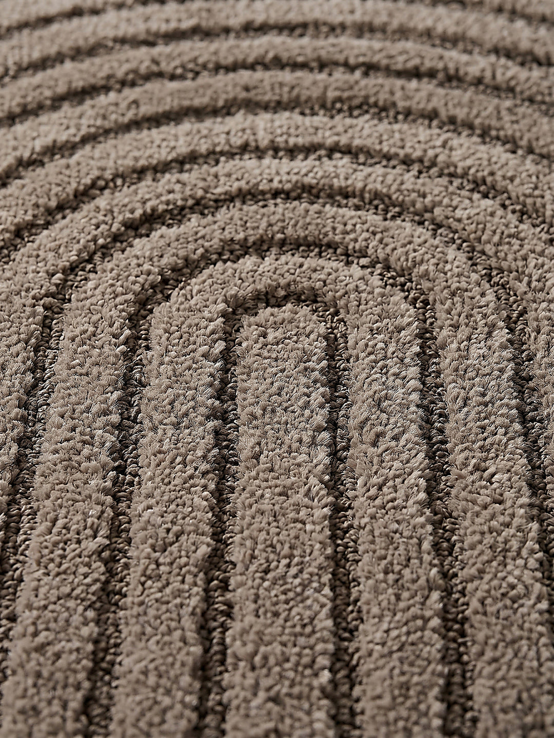 Teppich Braun Farbdetail Muster_