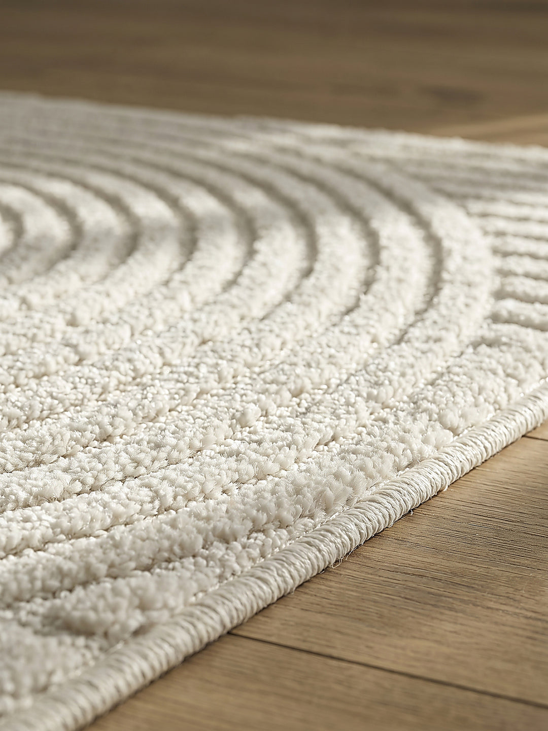 Teppich Creme Florhöhe Profil_