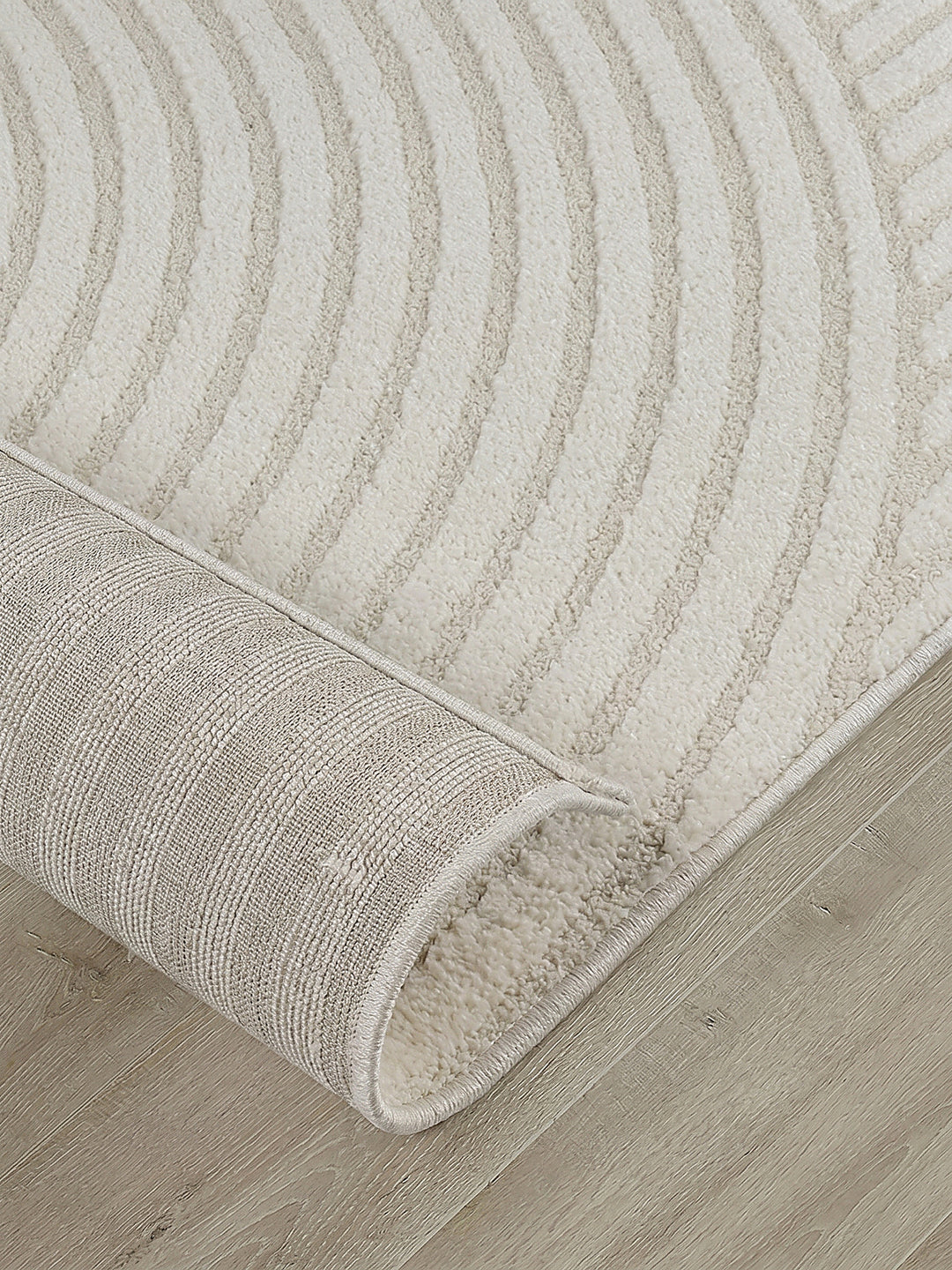 Teppich Creme Farbdetail Muster_