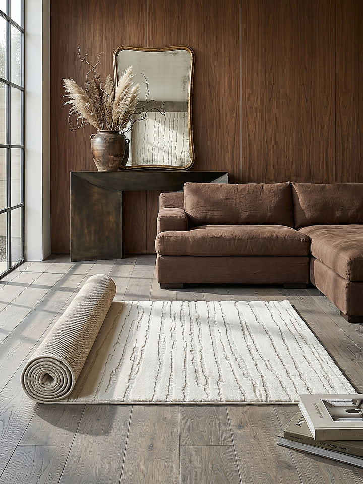Teppich Creme Läufer Editorial Styling_