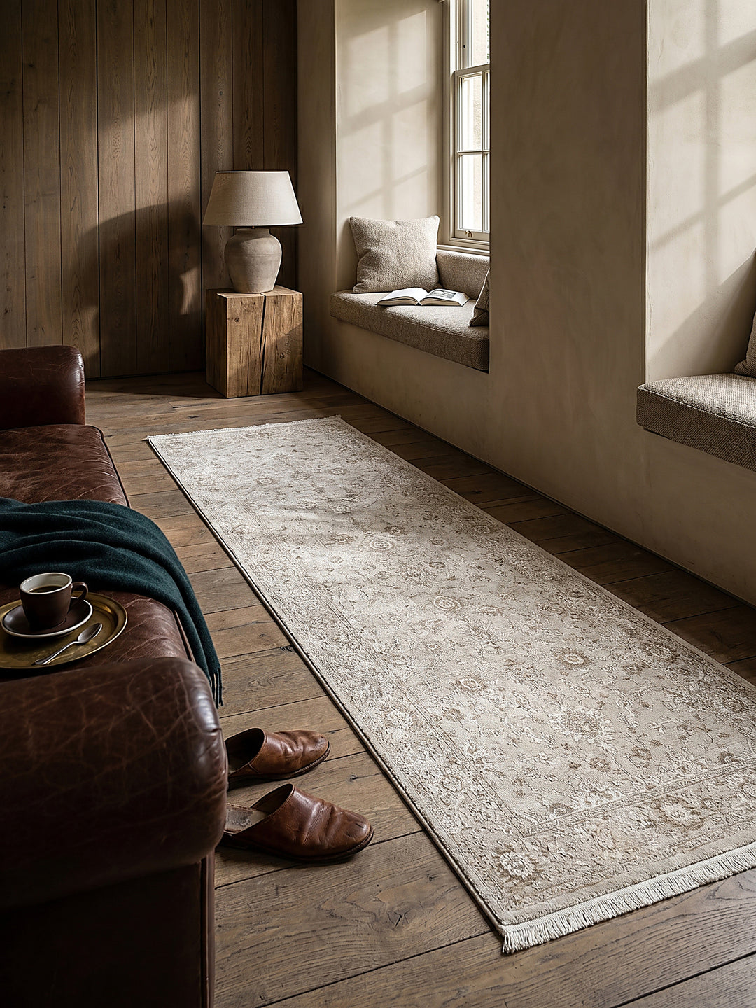 Teppich Beige Textur Nahaufnahme_