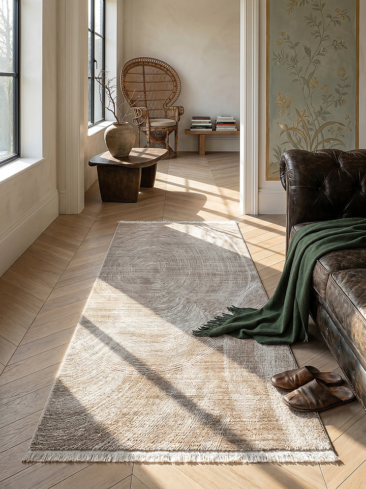 Teppich Beige Textur Nahaufnahme_