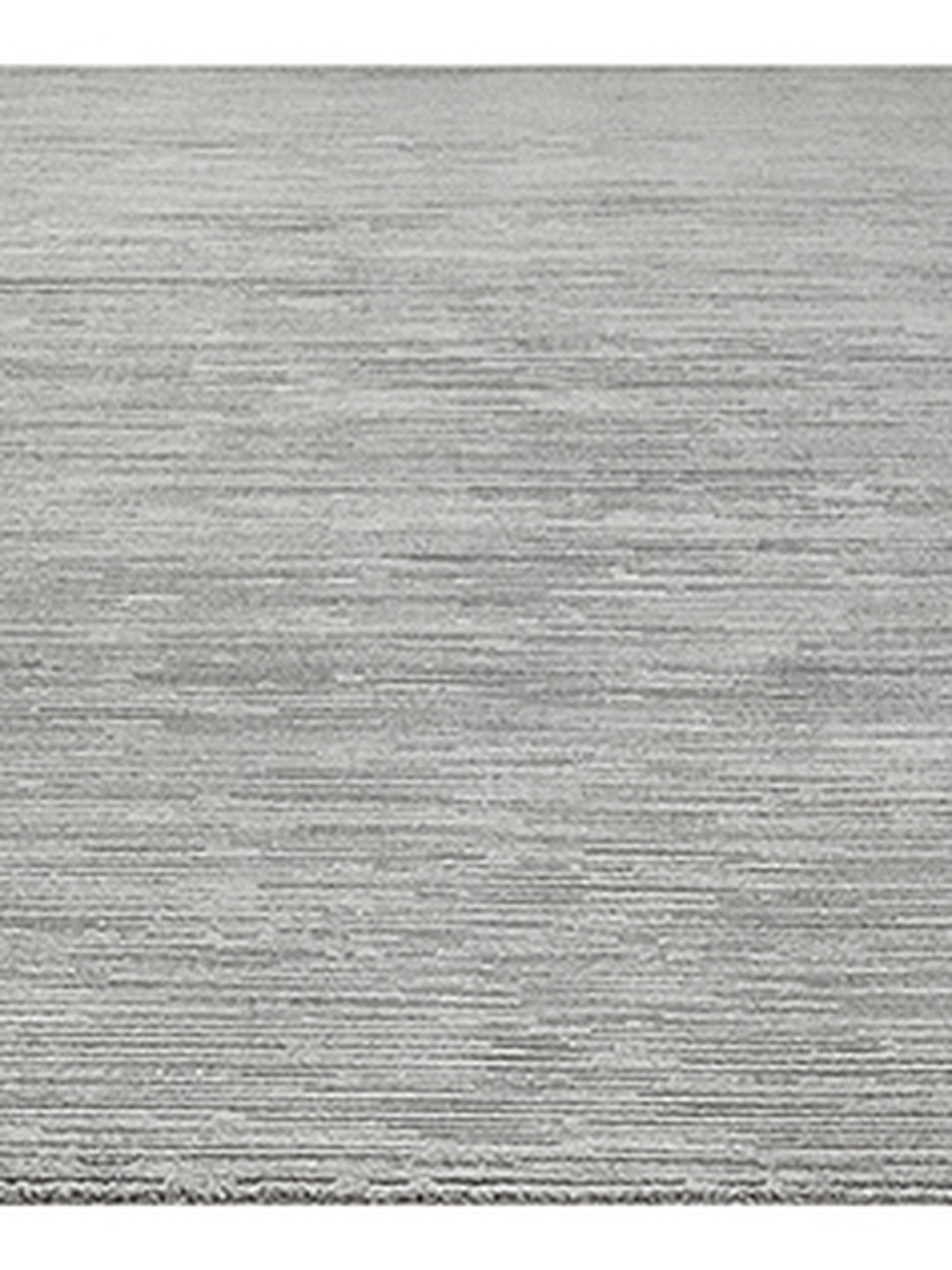 Teppich Grau Streifen Läufer Recycle Polyester Designteppich Kollektion KASOS Wohnraum 80x150_