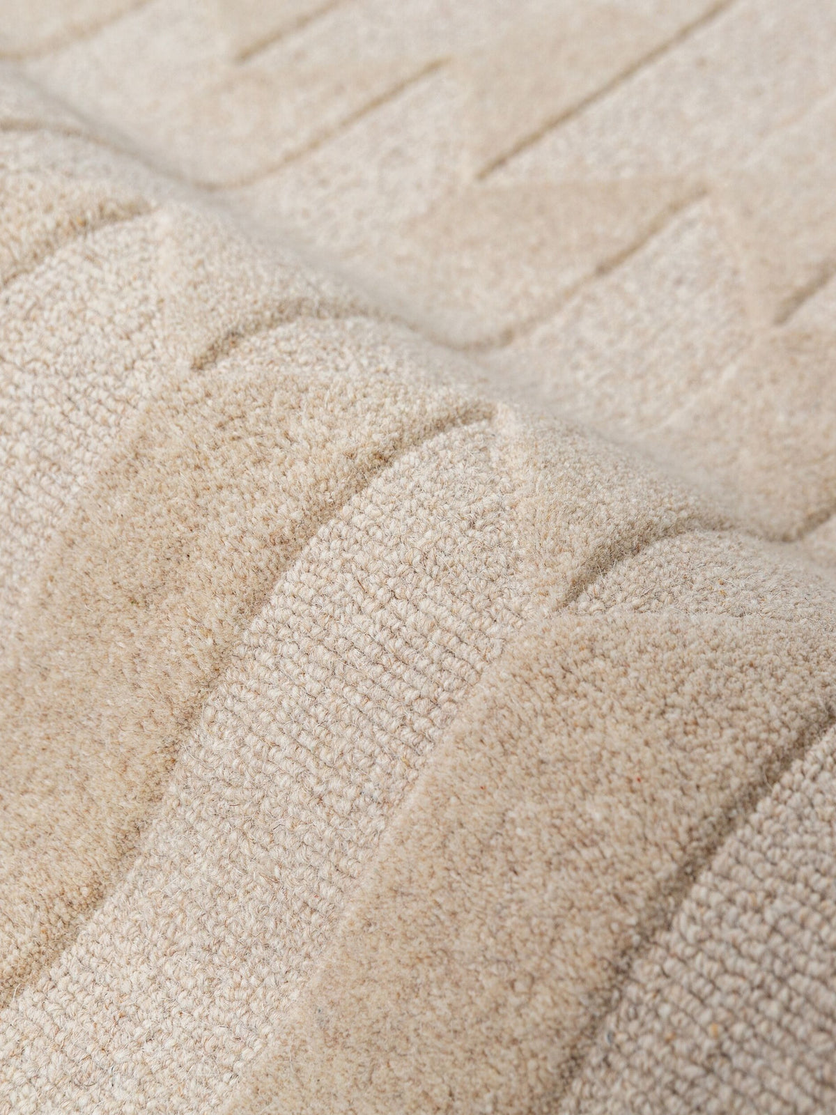 Teppich Erdtöne-Grün rechteckig Wool Raumgestaltung Inneneinrichtung DARENT_