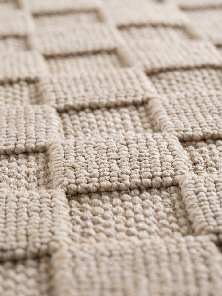 Teppich Beige Läufer Farbdetail Muster_