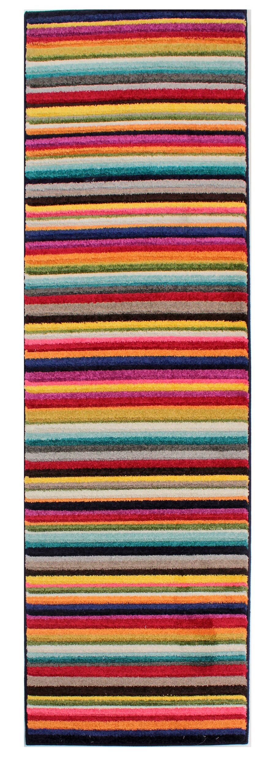 Luxuriöser und pflegeleichter MEON JAY Teppich von Kadima Design_ Streifenmuster_Multi_#sku_BARK503119368552-BARK503119369342#