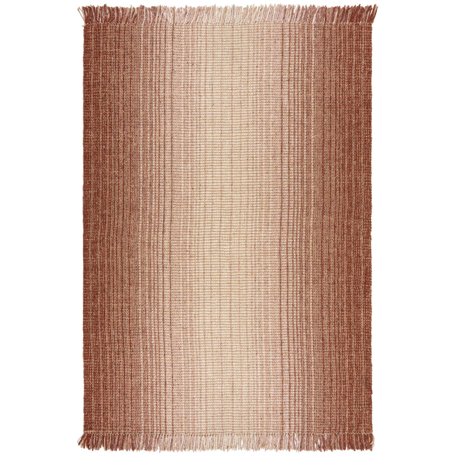 Jute-Wolle Teppich mit Farbverlauf - beidseitig nutzbar WEAVER_Rechteckig_