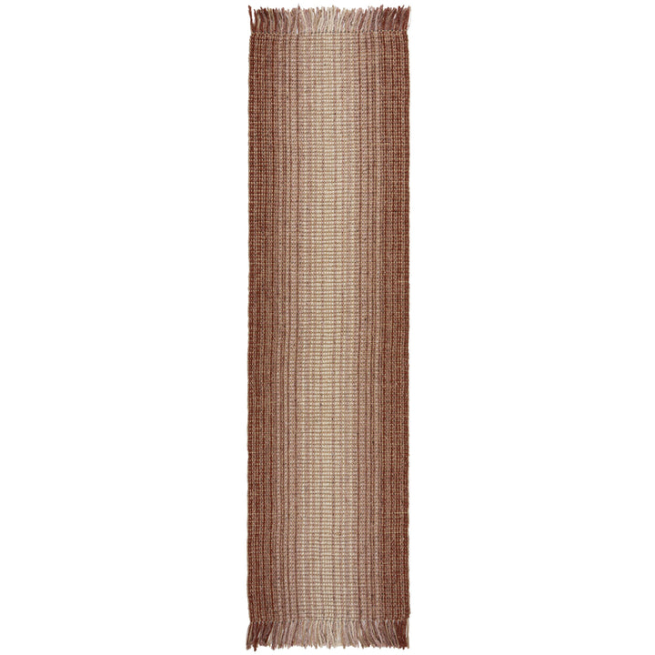 Jute-Wolle Teppich mit Farbverlauf - beidseitig nutzbar WEAVER_Läufer_