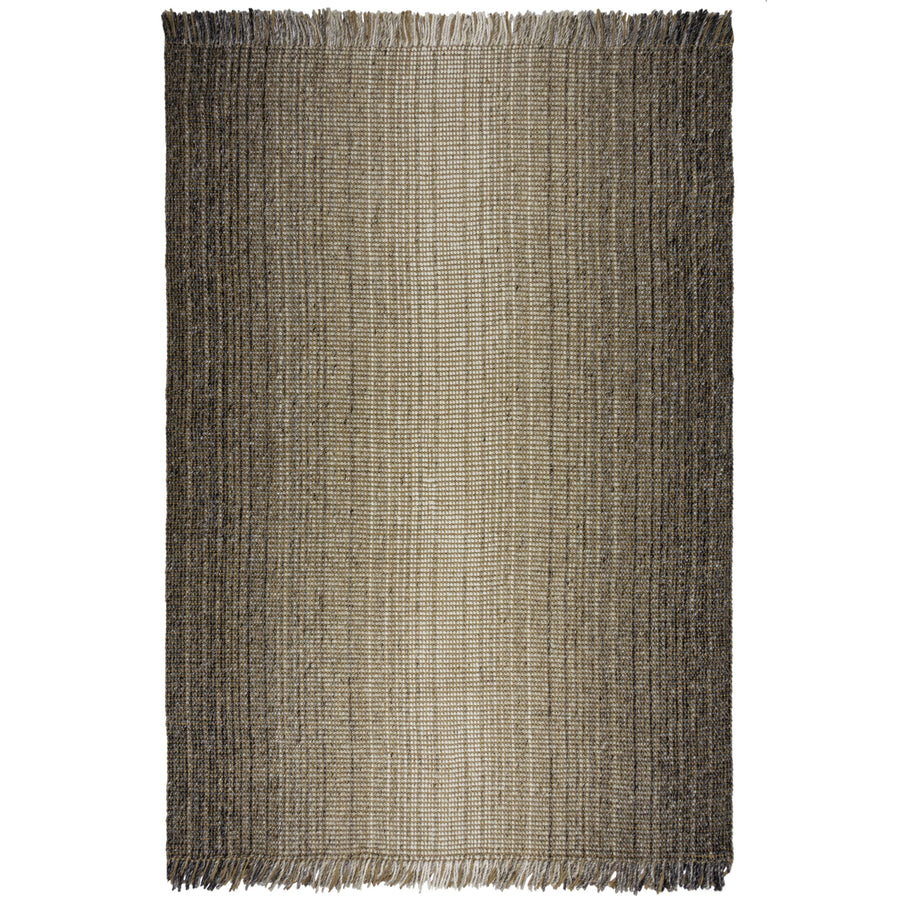 Jute-Wolle Teppich mit Farbverlauf - beidseitig nutzbar WEAVER_Rechteckig_