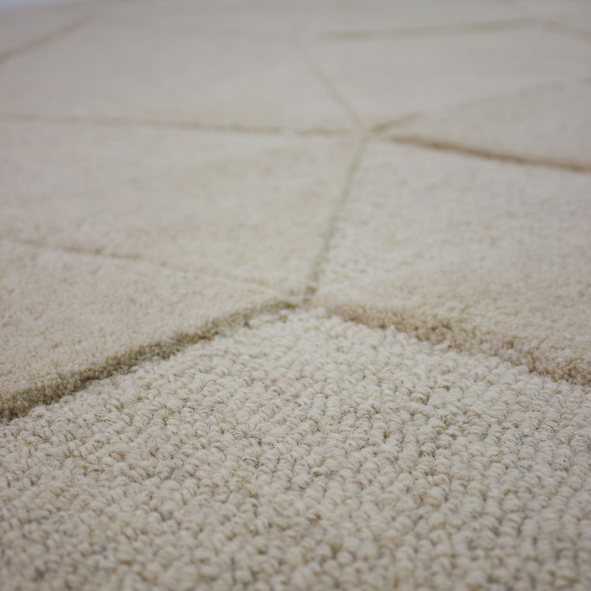 Teppich Natur rund Detail Textur Nahaufnahme_
