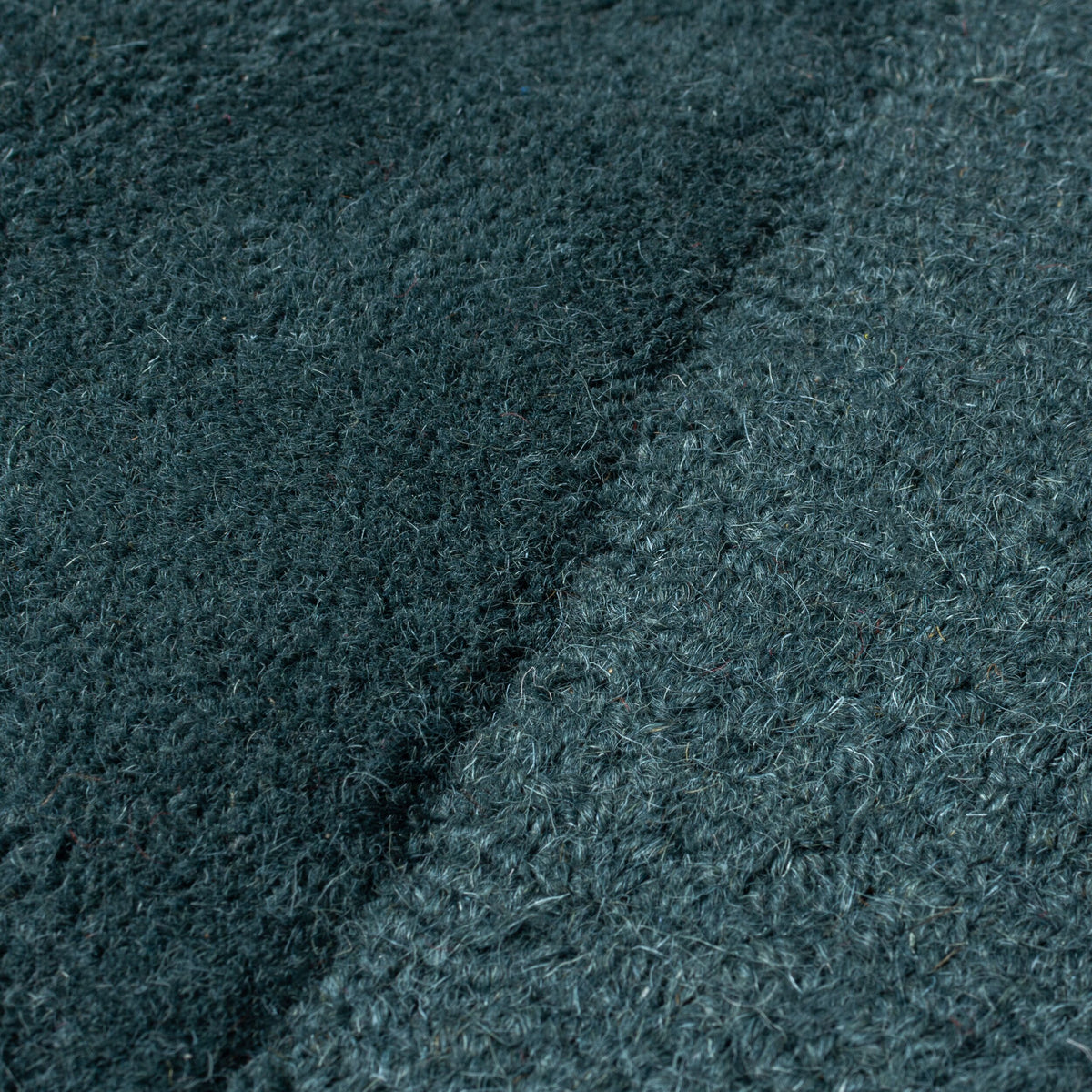 Wollteppich 3D-Geometrie Hoch-Tief-Struktur Shard Teppich Wolle_Türkis_Rund_