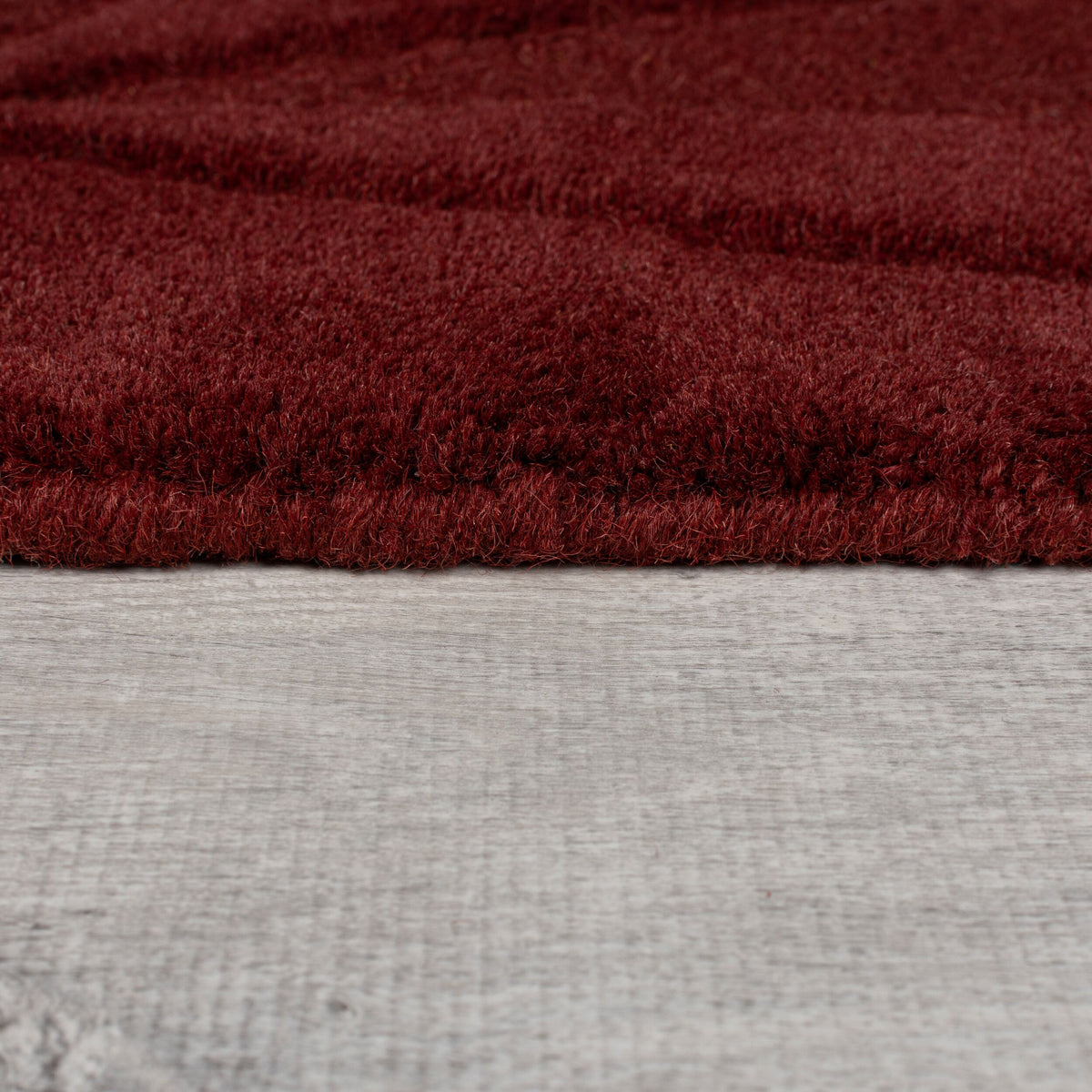 Wollteppich Hoch-Tief-Design - designstark DEBEN TROY Rechteckig