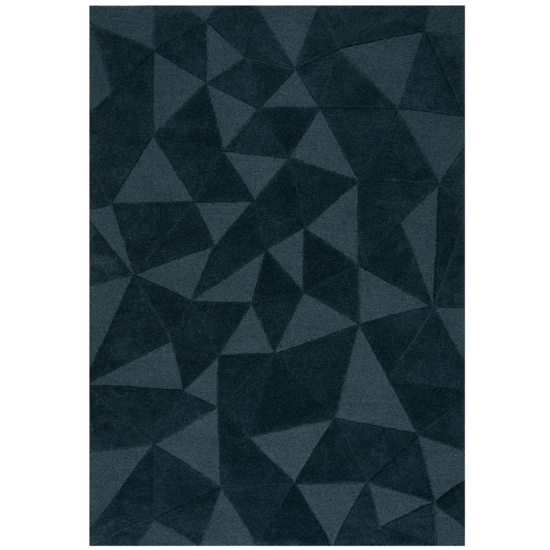 Luxus-Wollteppich mit Geometrischem Muster - Kollektion DEBEN TROY von Kadima Design 
_Türkis_#sku_BARK503119373445-BARK503119373446-BARK503119373447#