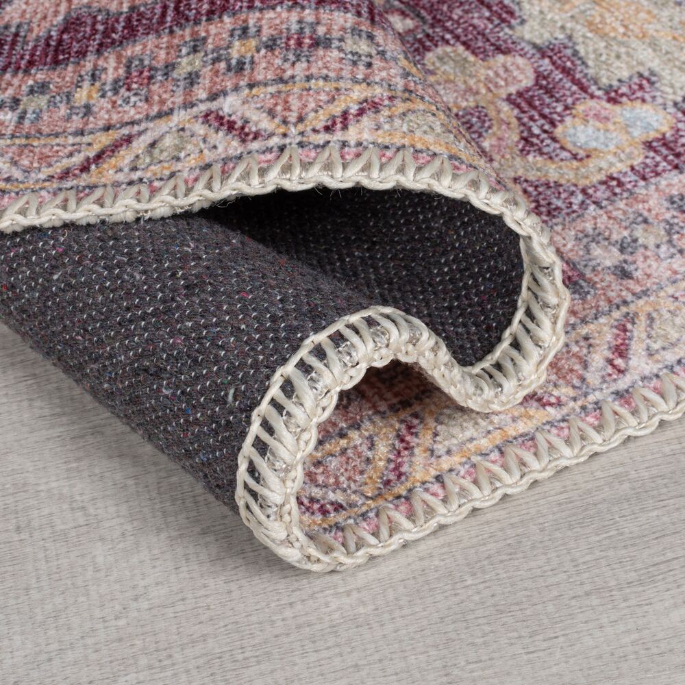 Teppich maschinenwaschbar Vintage-Design - recycelt HALD_Rechteckig_