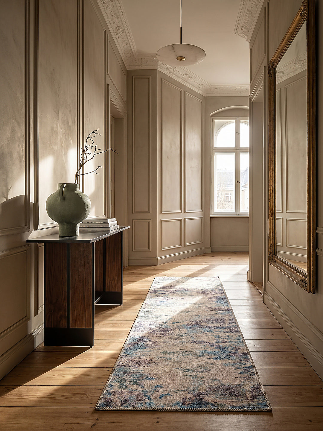 Teppich Läufer im modernen Wohnzimmer_