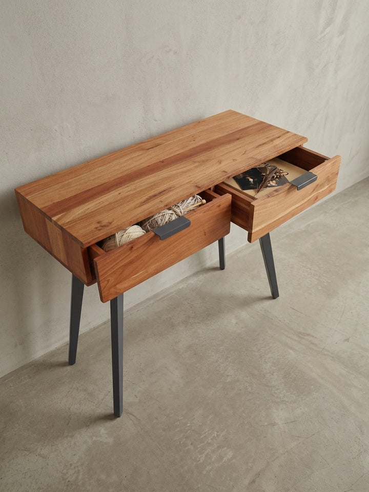 Konsolentische Akazie Massivholz Design Möbel_