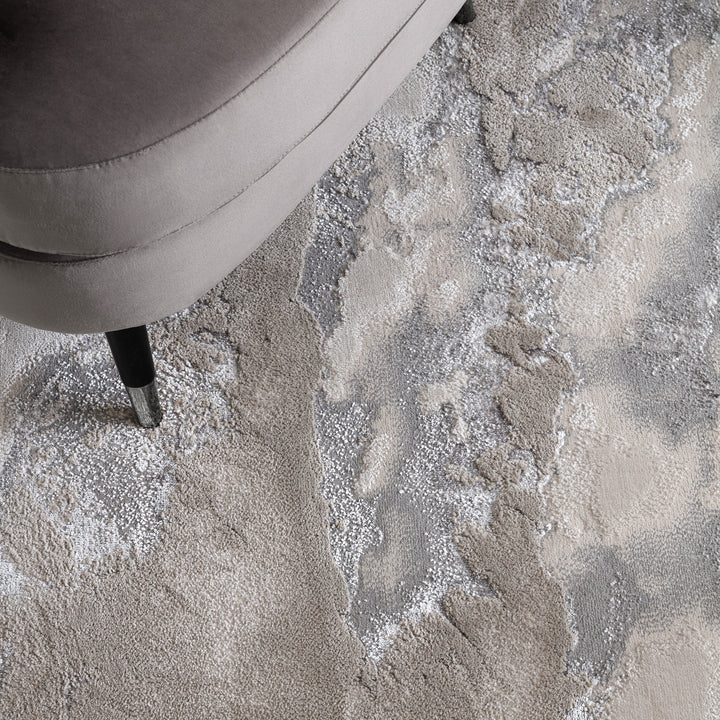 Designerteppich 1300g/qm Flordichte - modernes Wolkendesign - perfekt für Schlafzimmer - Kadima Design_